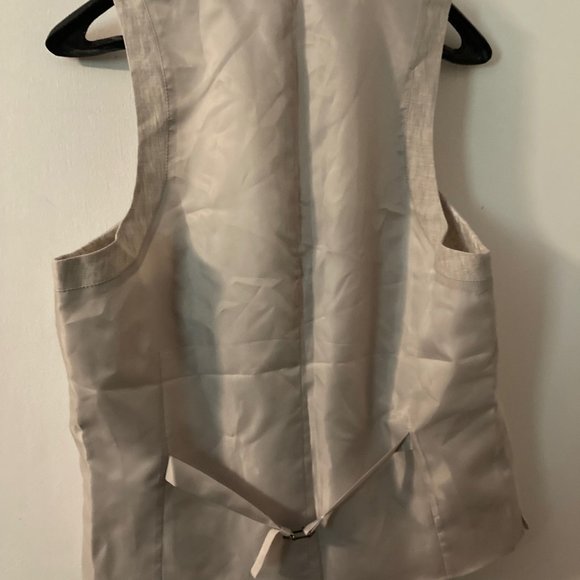 NWOT Bar III Linen Vest Men's Small - Picture 2 of 6